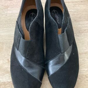 Earthies Shoes Black Womens 7